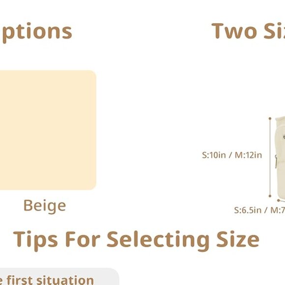 ONECUTE Cotton Dog Carrier For Small Dogs - Picture 4 of 4